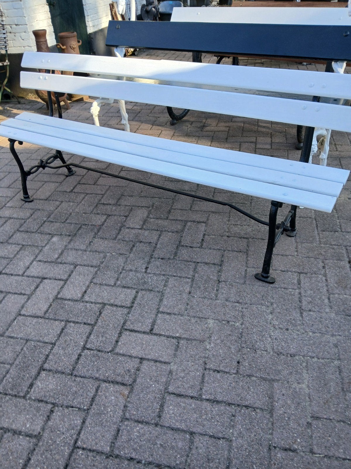 gietijzeren tuinbank, Tuin en Terras, Tuinbanken, Ophalen
