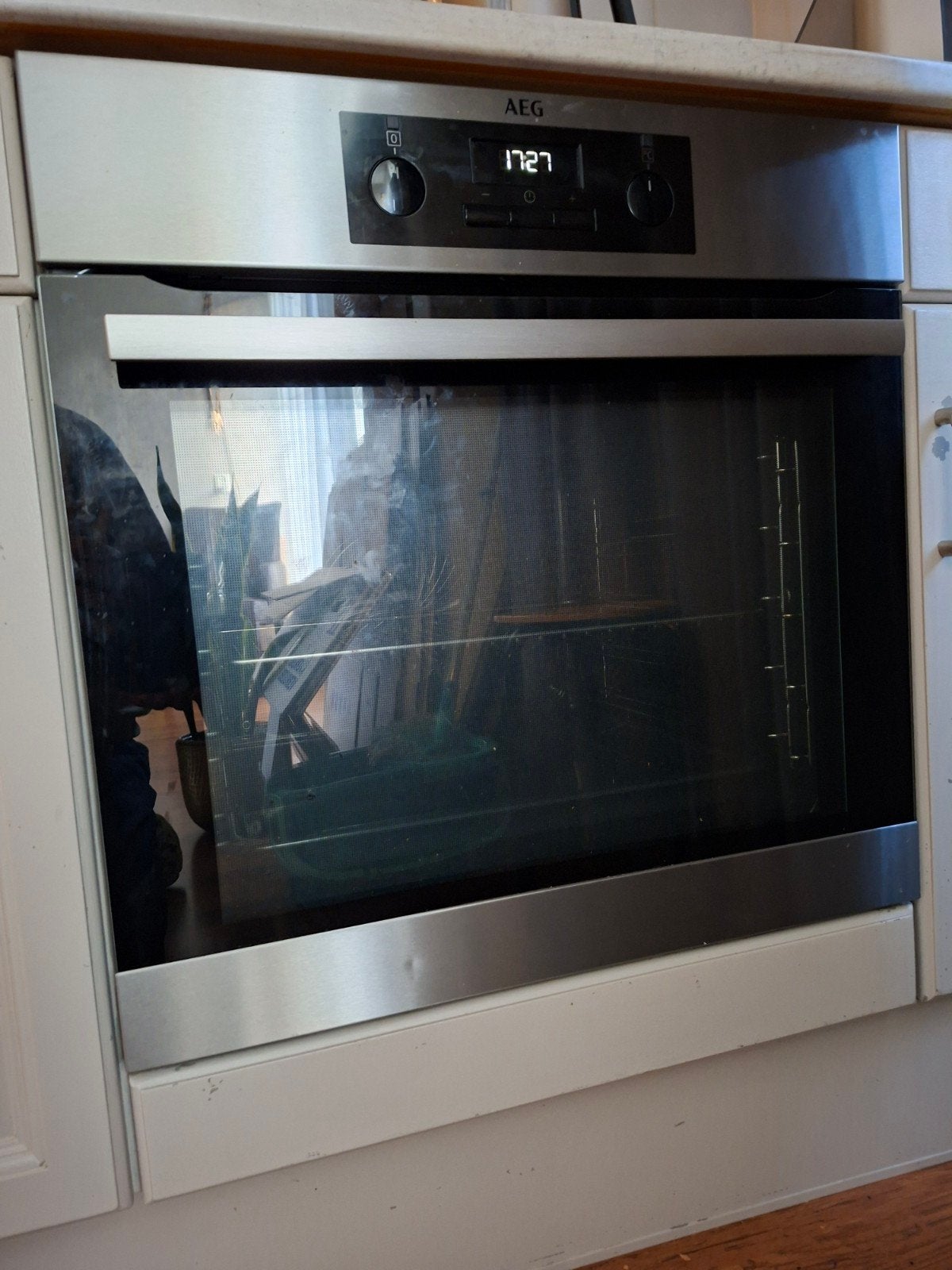 AEG Inbouw Oven 60x60 - Zo goed als nieuw, Ophalen, Oven, AEG, Zo goed als nieuw