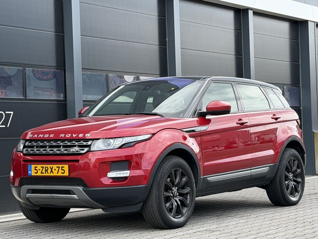 Land Rover Range Rover Evoque 2.2 eD4 Meridian Pano Leer Cli, Auto's, Voorwielaandrijving, Automatische klimaatregeling, 4 cilinders