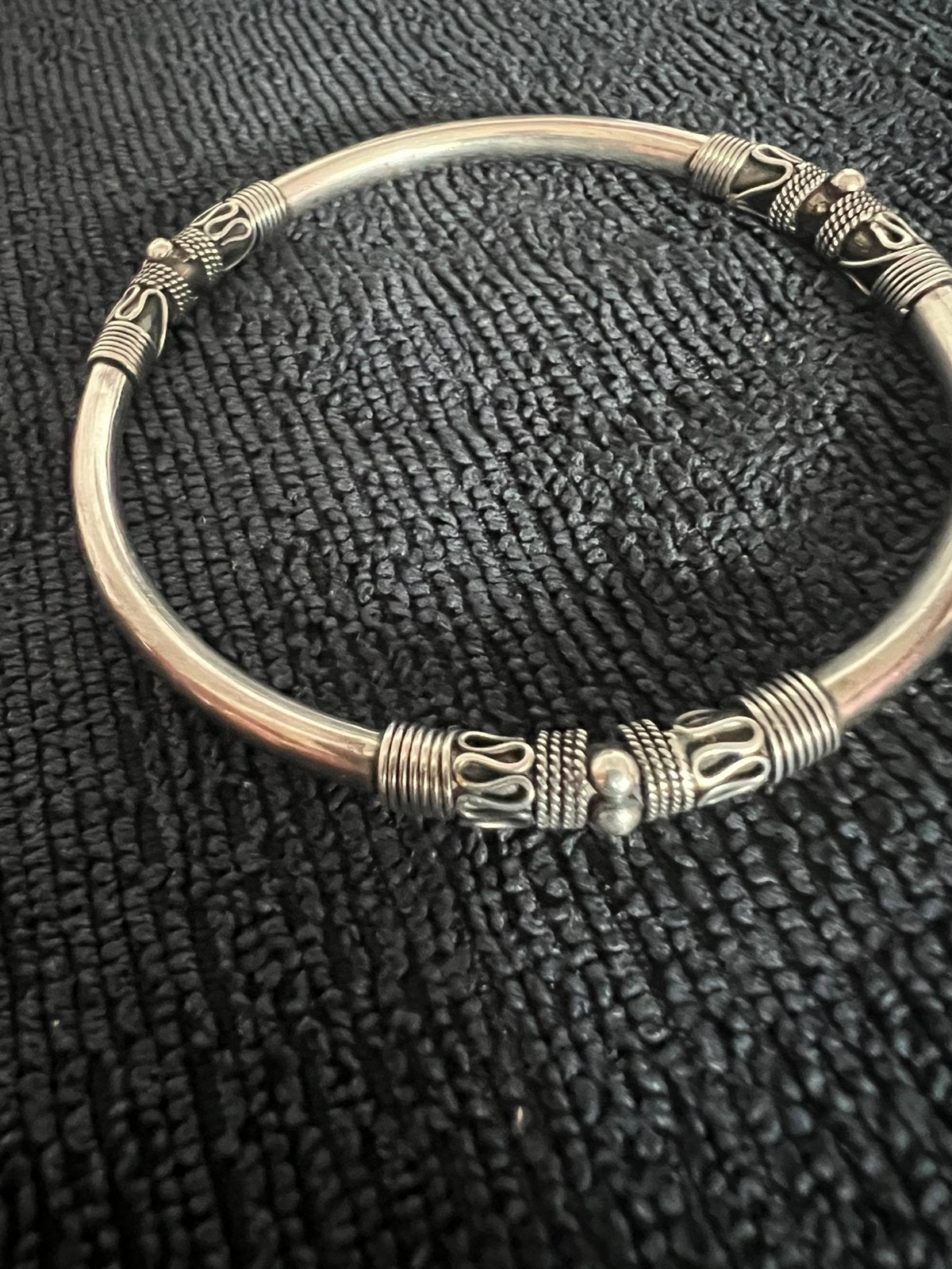 Zilveren slavenarmband, Sieraden, Tassen en Uiterlijk, Armbanden, Ophalen of Verzenden, Zo goed als nieuw, Zilver