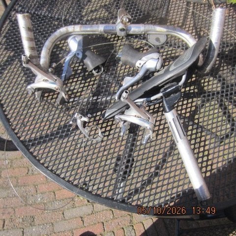 TE KOOP RACEFIETS ONDERDEEL Chimano ZIE FOTO S, Fietsen en Brommers, Ophalen, Gebruikt, Overige materialen, Overige typen