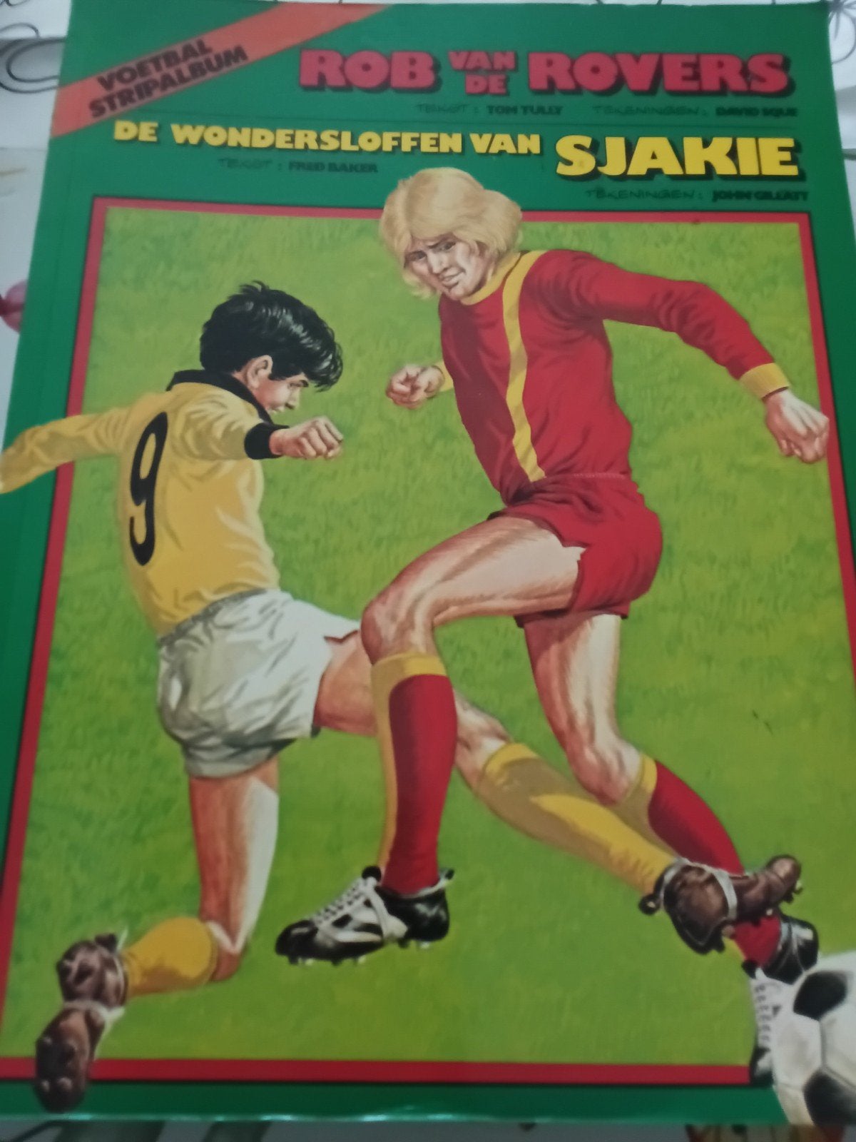 voetbalstripalbum deel 2, 1979., Boeken, Ophalen of Verzenden
