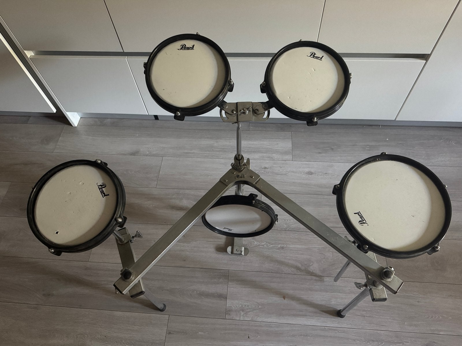 Pearl oefen drumstel - Compact en stil, Ophalen, Gebruikt, Pearl