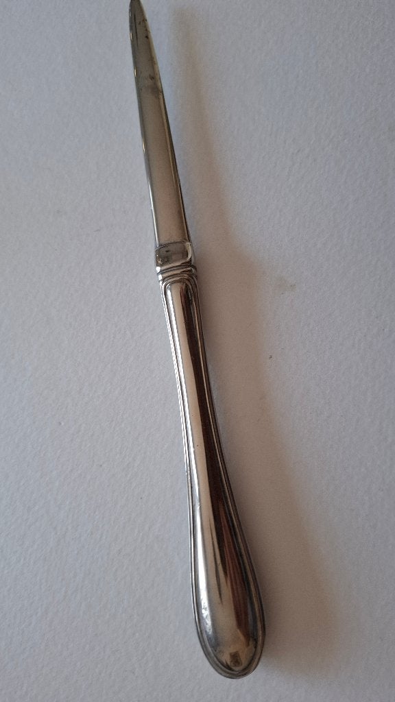 luxe briefopener verzilverd, Ophalen of Verzenden