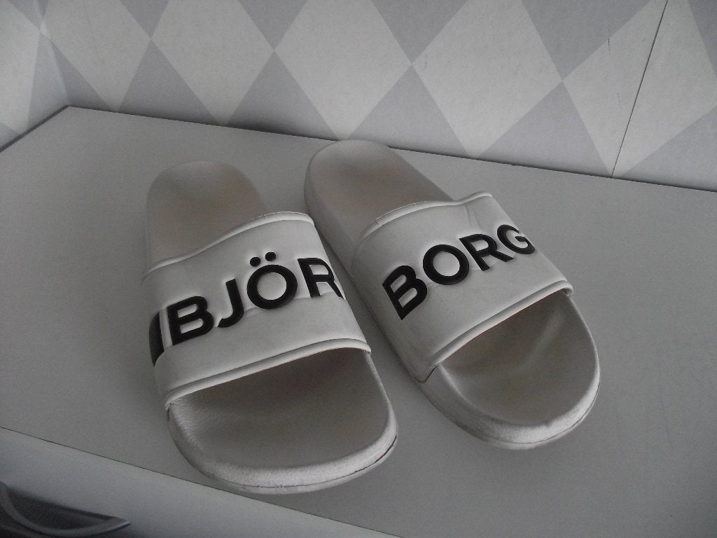 wit Björn Borg Harper II W rubber Badslippers maat 44, Kleding | Heren, Schoenen, Slippers, Wit, Ophalen of Verzenden, Björn Borg