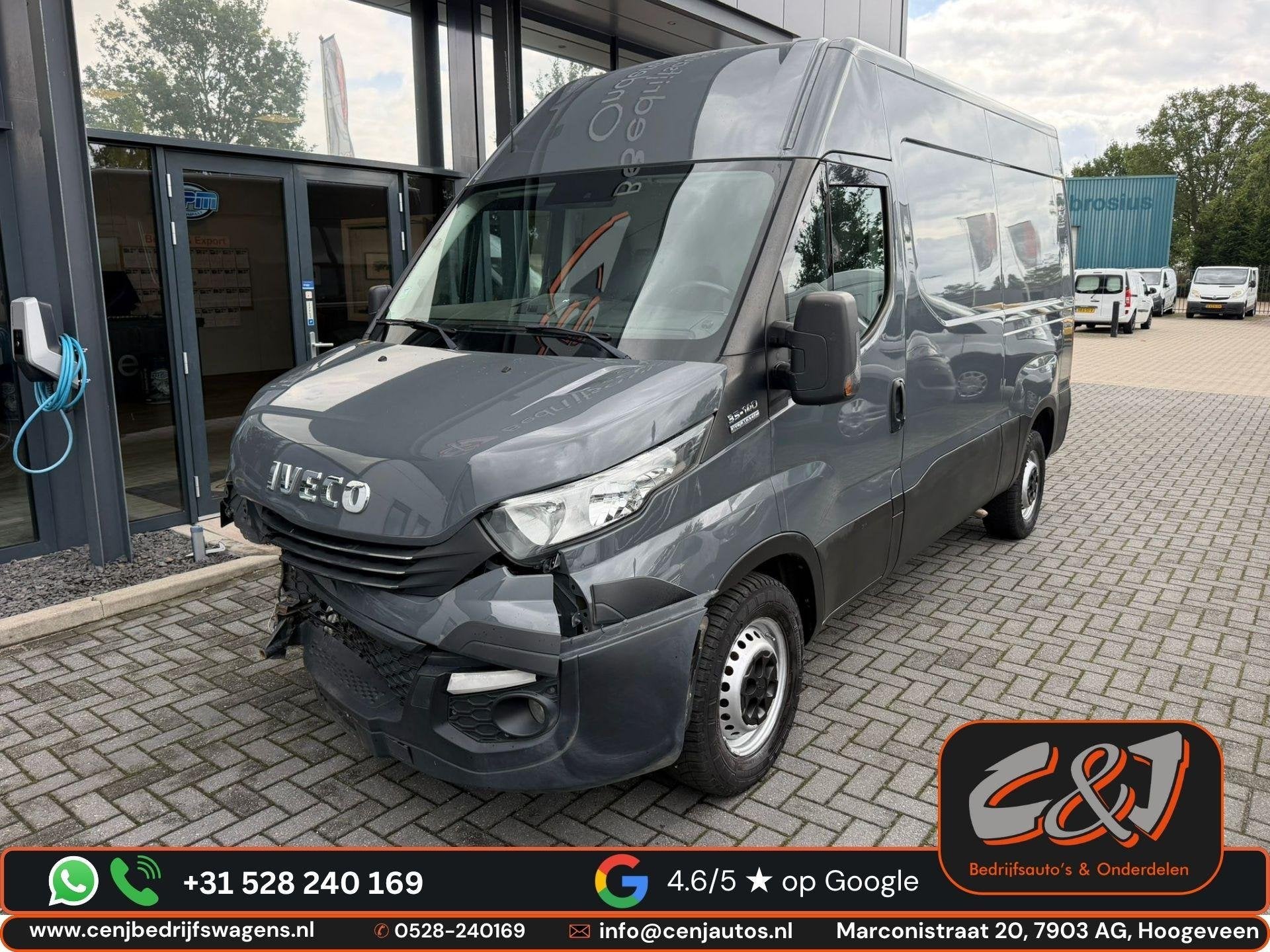 Iveco Daily Iveco Daily 35-140 voorschade l automaat l cruis, Overige carrosserieën, 2300 cc, Diesel, Zilver of Grijs