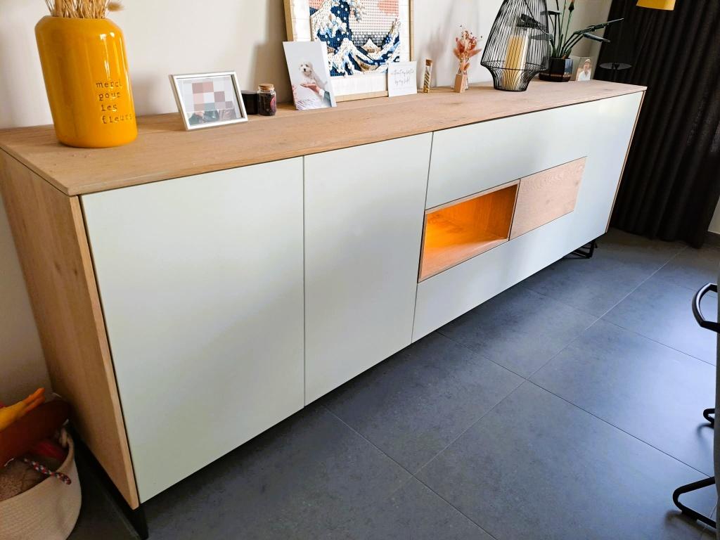 Dressoir - XOOON Darwin, Huis en Inrichting, Kasten | Dressoirs, Ophalen, Met deur(en), Modern, Scandinavisch, Minimalistisch