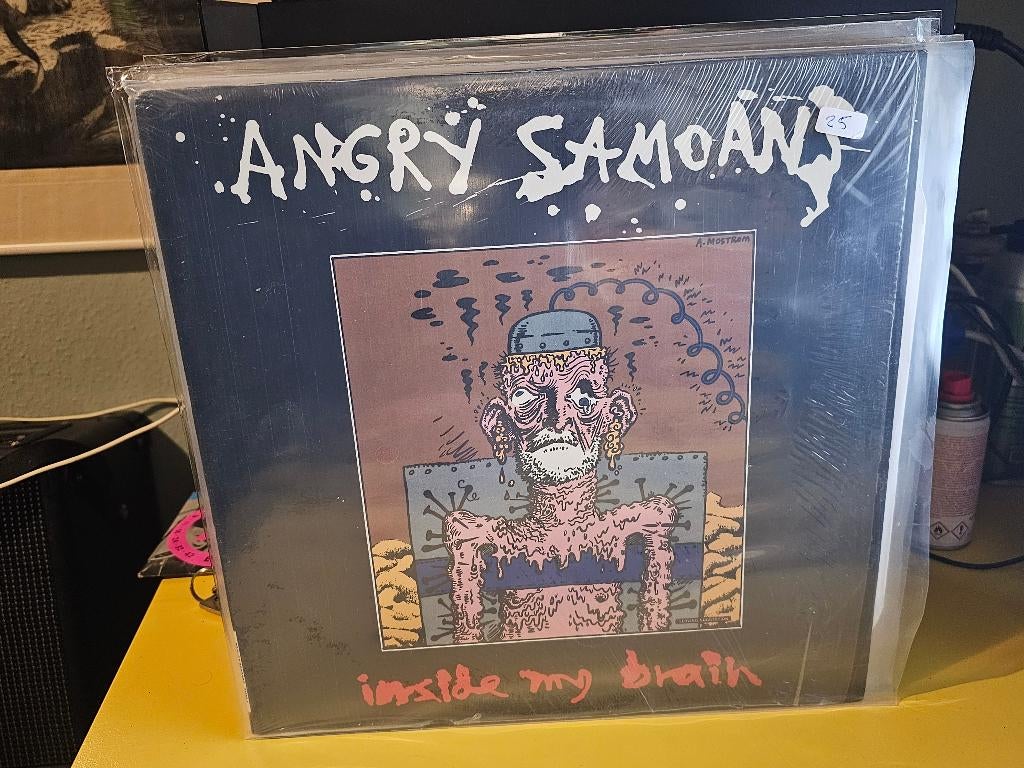 Angry Samoans - Inside My Brain, Ophalen of Verzenden, Zo goed als nieuw, 12 inch, Alternative