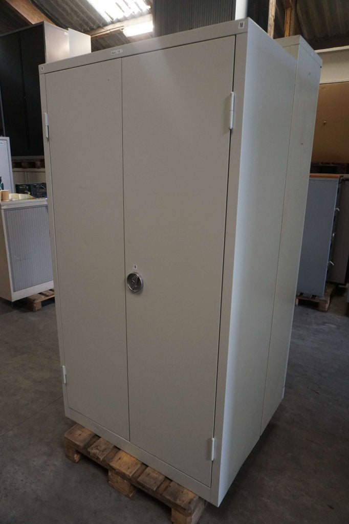 Diepe draaideurkast archiefkast dossierkast gereedschapskast, Huis en Inrichting, Niet ingevuld, Gebruikt, 100 tot 150 cm, Niet ingevuld