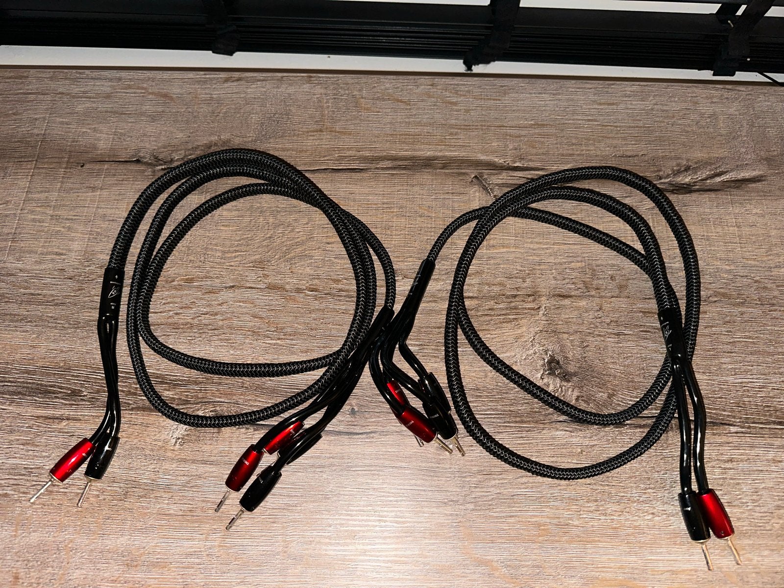 AudioQuest Rocket 44 biwire Luidsprekerkabel (2x 2.0m), Ophalen, Zo goed als nieuw, 2 tot 5 meter, Luidsprekerkabel
