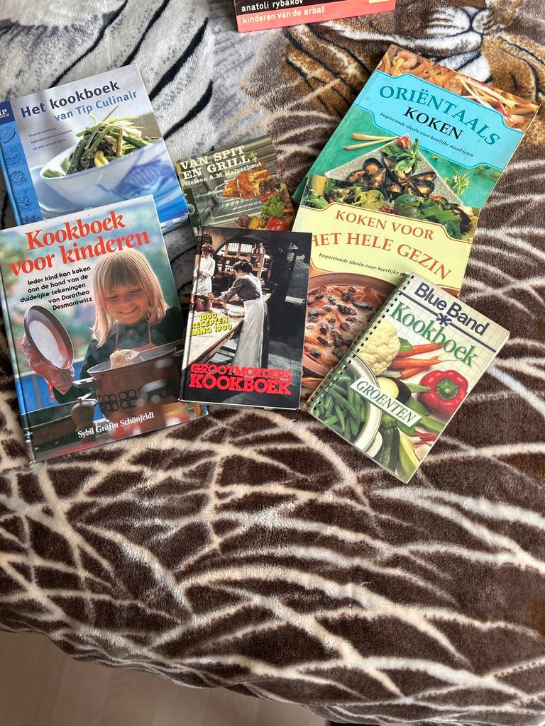 Diverse Kookboeken Collectie: Van Kinderen tot Wereldkeuken, Boeken, Kookboeken, Gelezen, Hoofdgerechten, Vegetarisch, Ophalen of Verzenden
