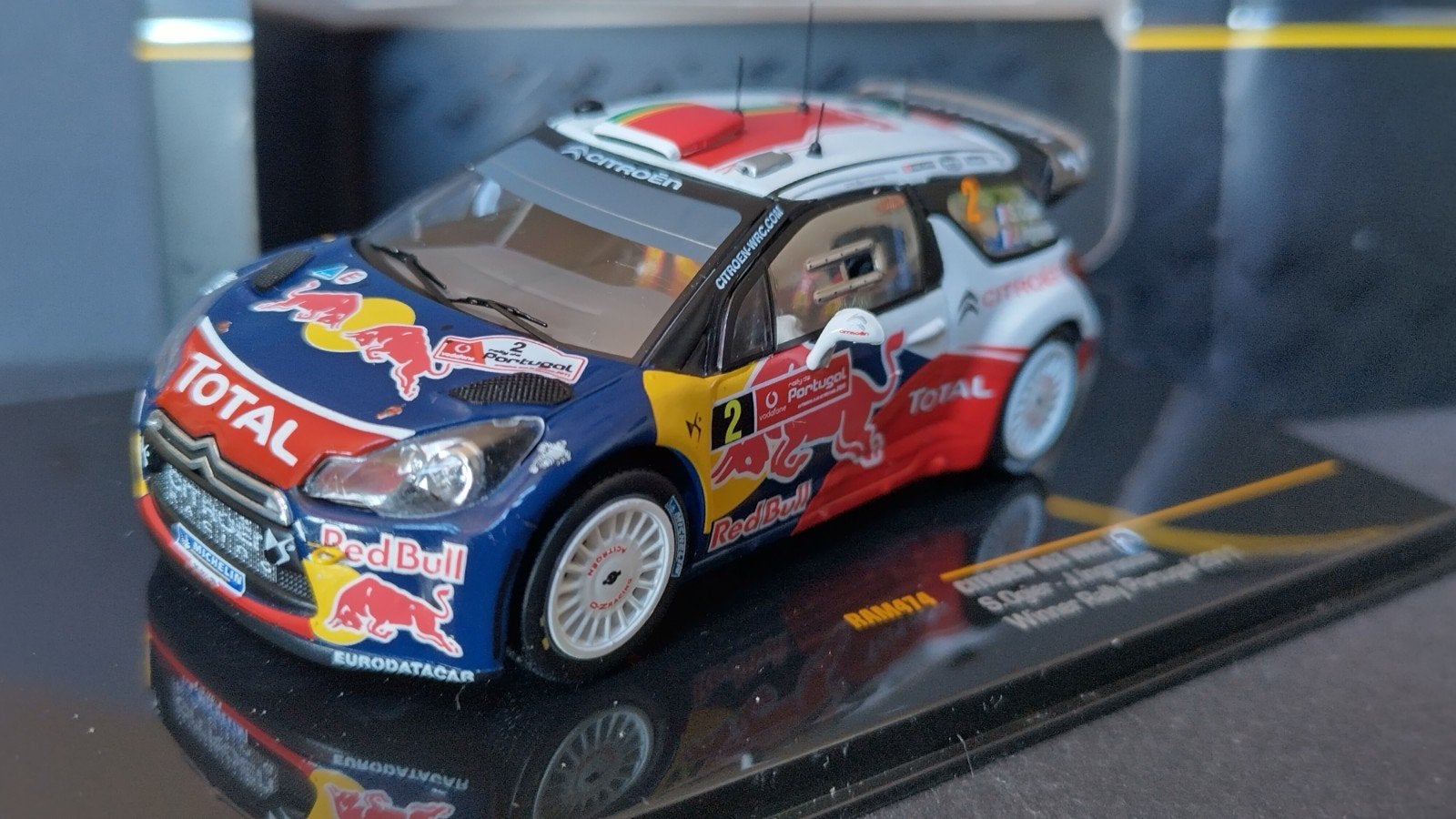 Citroen DS3 WRC Ogier rally Portugal 1:43 Ixo Pol, Overige merken, Auto, Verzenden, .