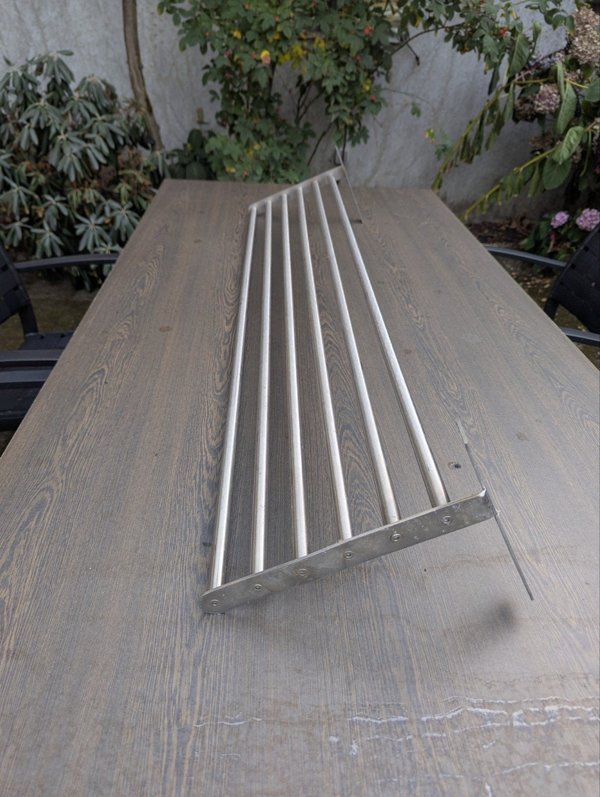 ikea grundtal rvs handdoekenrek, Ophalen, Gebruikt
