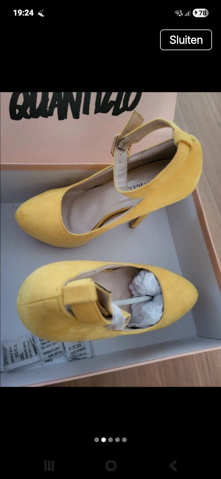schoenen, Pumps, Geel, Nieuw, Ophalen of Verzenden