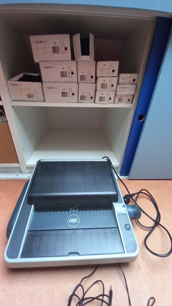 inbindmachine, Ophalen, Zo goed als nieuw