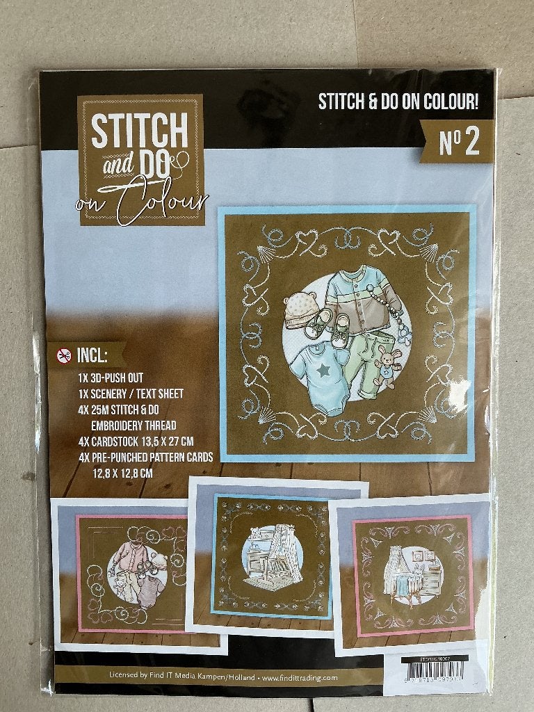 Stitch and do on colour (2), Hobby en Vrije tijd, Kaarten | Zelf maken, Ophalen of Verzenden, Nieuw, Overige thema's, Overige typen