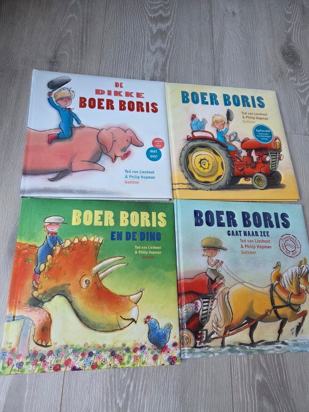 4x Boer Boris, Ophalen of Verzenden, Gelezen, 3 tot 4 jaar