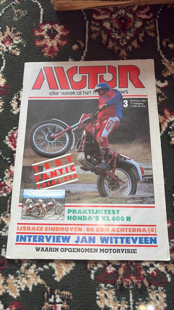 Motor Aktueel Magazine - 20 januari 1984, Ophalen of Verzenden, Gelezen, Overige typen