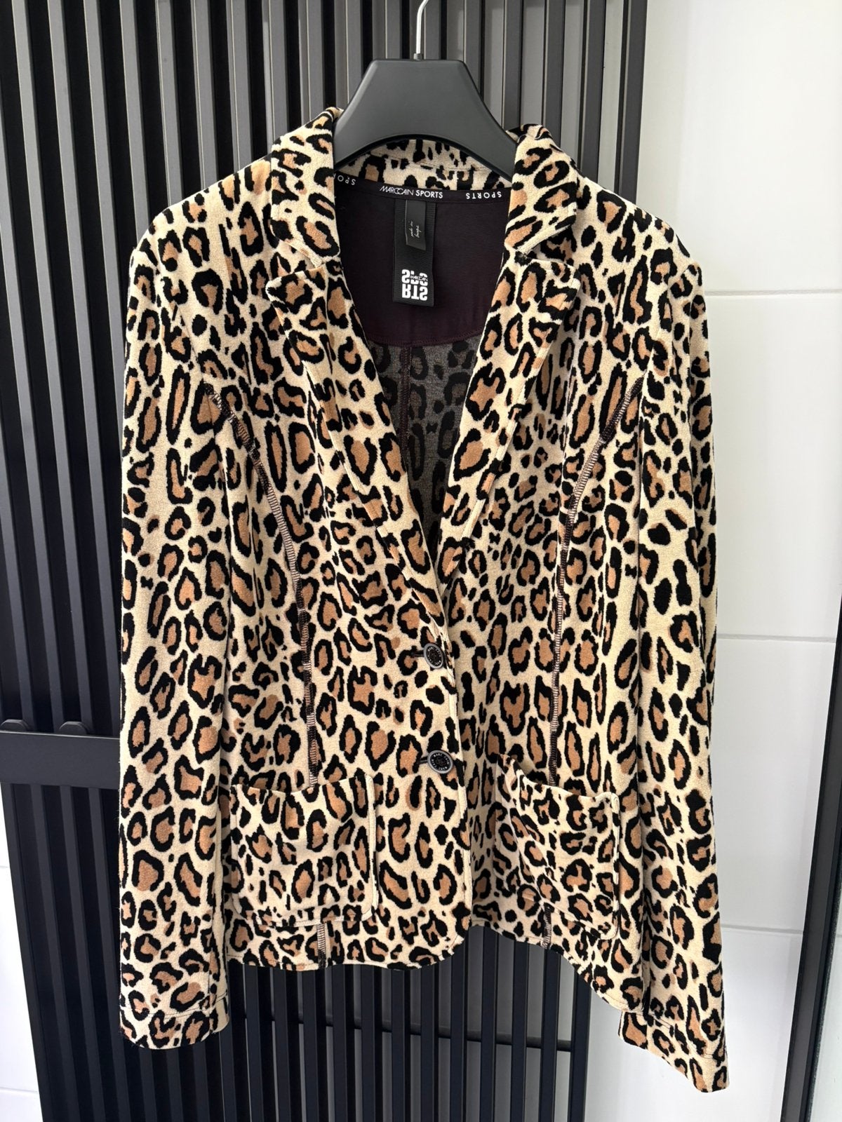 Blazer, fluweel, Marc Cain, N3, mt 38-40, M, bruin, nieuw!, Maat 38/40 (M), Bruin, Nieuw, Ophalen of Verzenden