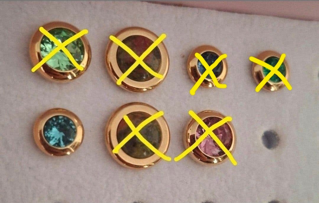Melano VIVID goud meddy, Ophalen of Verzenden, Zo goed als nieuw, Goud, Oor- of Traguspiercing