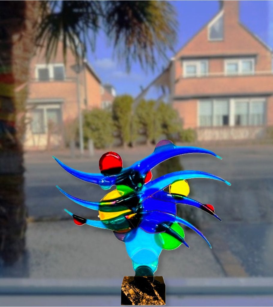 glasfusie, glaskunst, glas, wave around, Ophalen