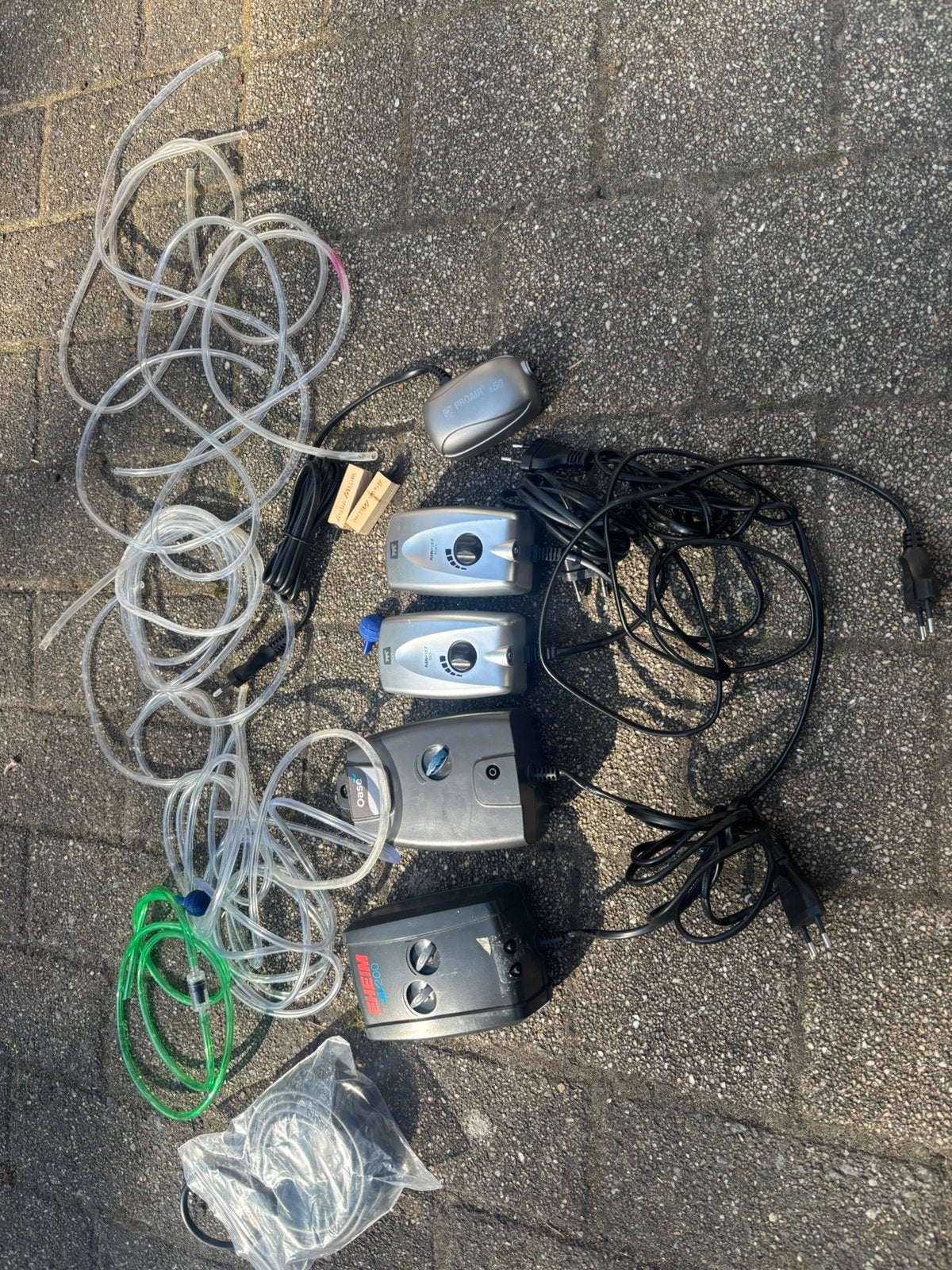 Diverse lucht pompen, Ophalen, Zo goed als nieuw