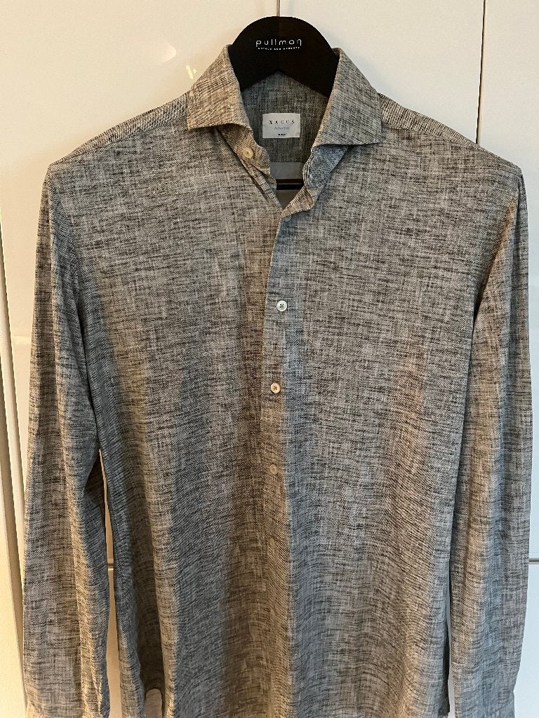 xacus active shirt maat 40 tailor fit linde groen zgan, Xacus, Zo goed als nieuw, Groen, Halswijdte 39/40 (M)