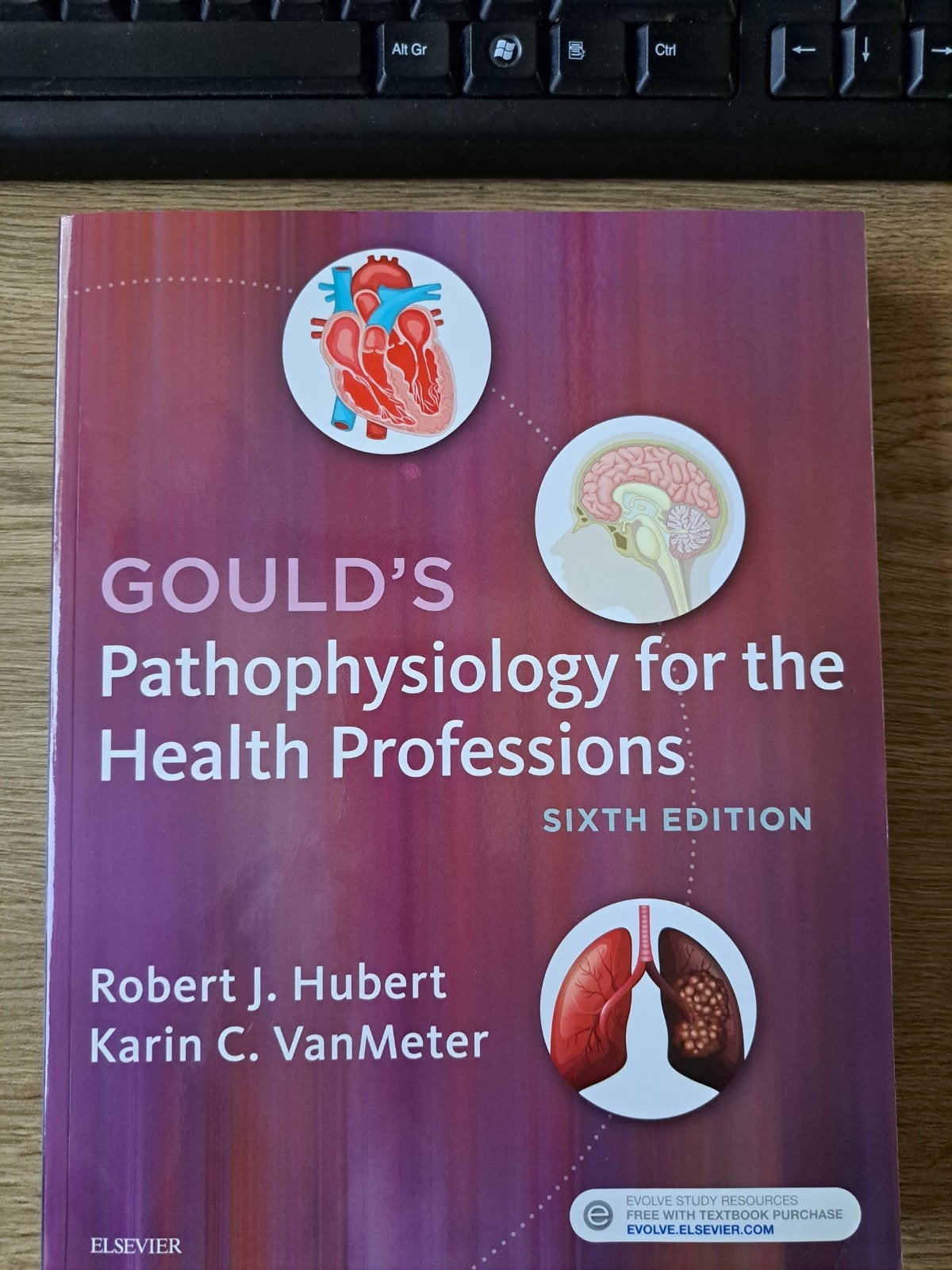 Gould's Pathophysiology for the Health Professions, Zo goed als nieuw, Beta, Robert J. Hubert, Karin C. VanMeter, HBO