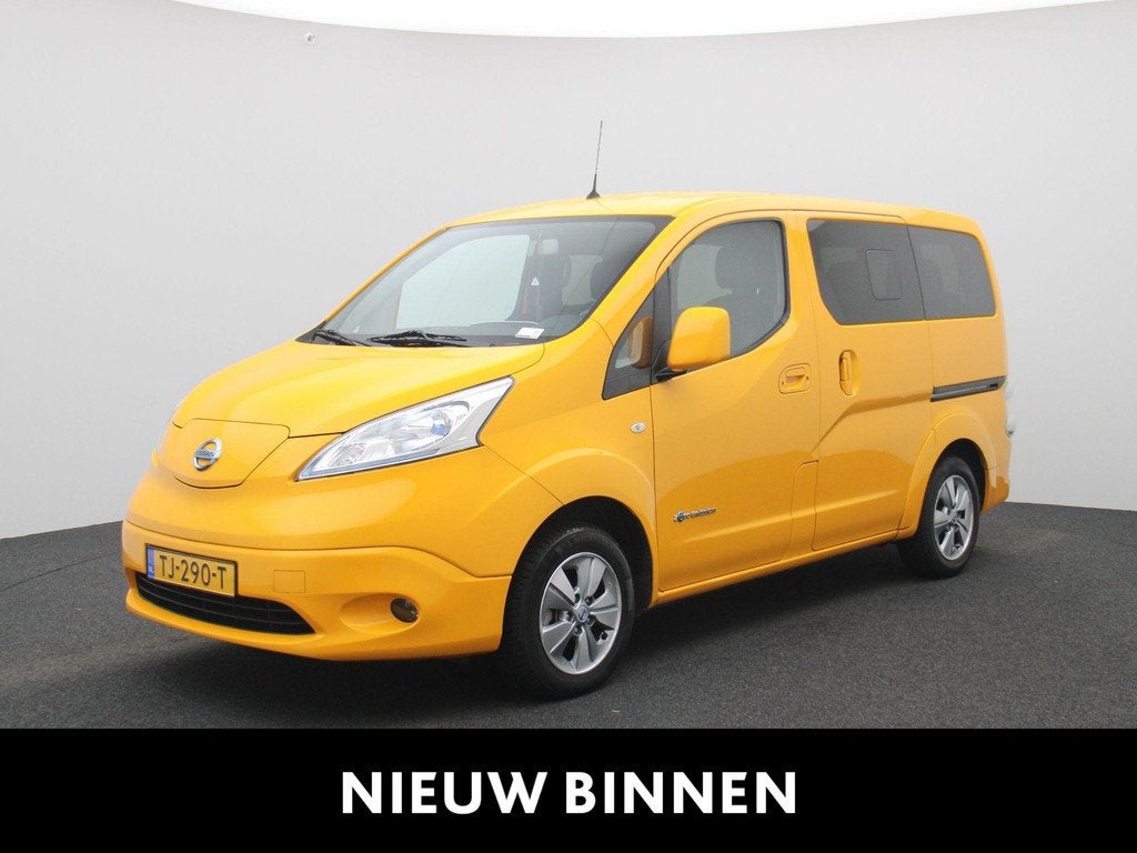 Nissan e-NV200 Evalia 40 kWh 2.Zero Edition 7p, Stof, 7 stoelen, Wit, Origineel Nederlands