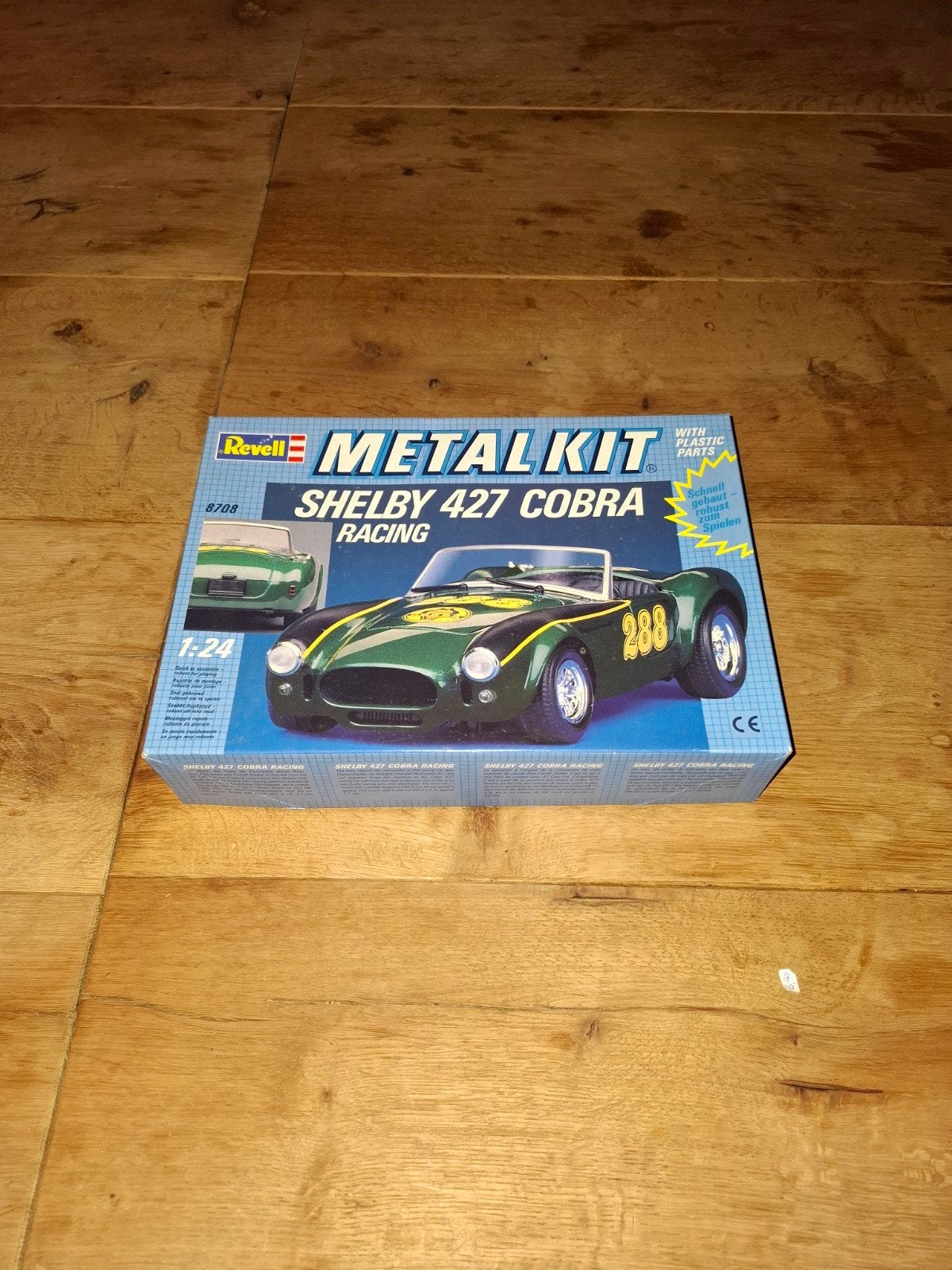 Revell Metal Kit Shelby 427 Cobra Racing 1:24, Auto, Nieuw, Ophalen of Verzenden, 1:32 tot 1:50