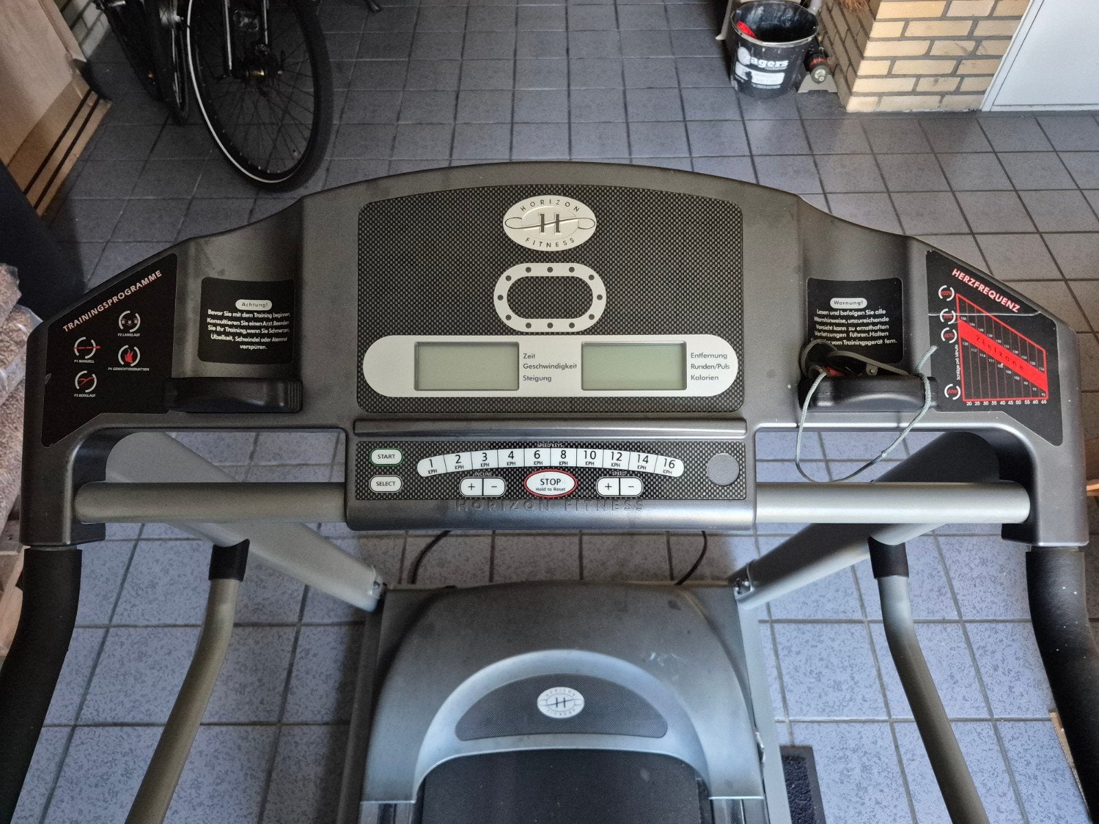 Horizon Fitness Omega II Loopband - Gebruikt, Sport en Fitness, Ophalen