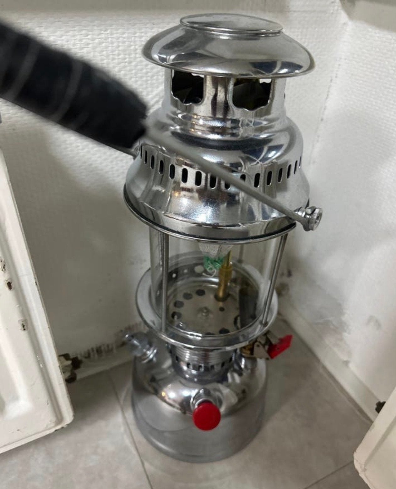 Vintage Petromax Kerosine Lamp - Functioneel & Decoratief, Ophalen of Verzenden