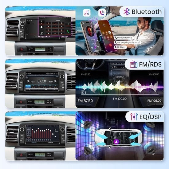 Autoradio – Auto Radio – Car Audio – Multimedia Speler, Corvance B.V., Verzenden, Nieuw, Corvancebol@gmail.com