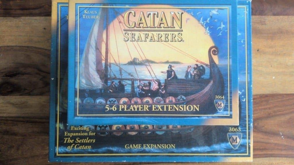 Settlers of Catan Seafarers + 5-6 player extention EN, Vijf spelers of meer, Ophalen of Verzenden, Nieuw, Mayfair Games Inc.