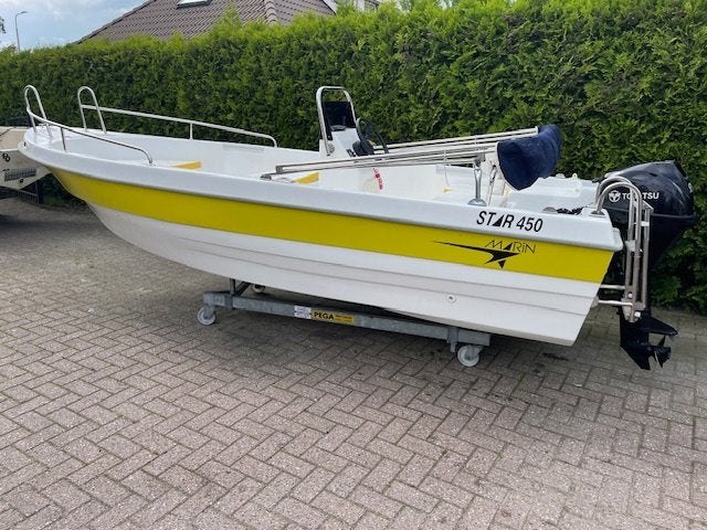 VAARKLAAR!! Star 450 met Tohatsu 9.8 PK  En Dekzeil, Overige merken, Overige brandstoffen, 5 m, Westerweiden 7
