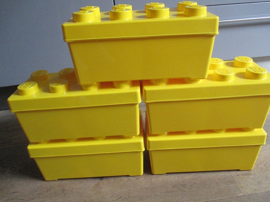 LEGO stapelbare Opbergboxen * Yellow * NIEUW, Ophalen, Nieuw, Compleet, Lego