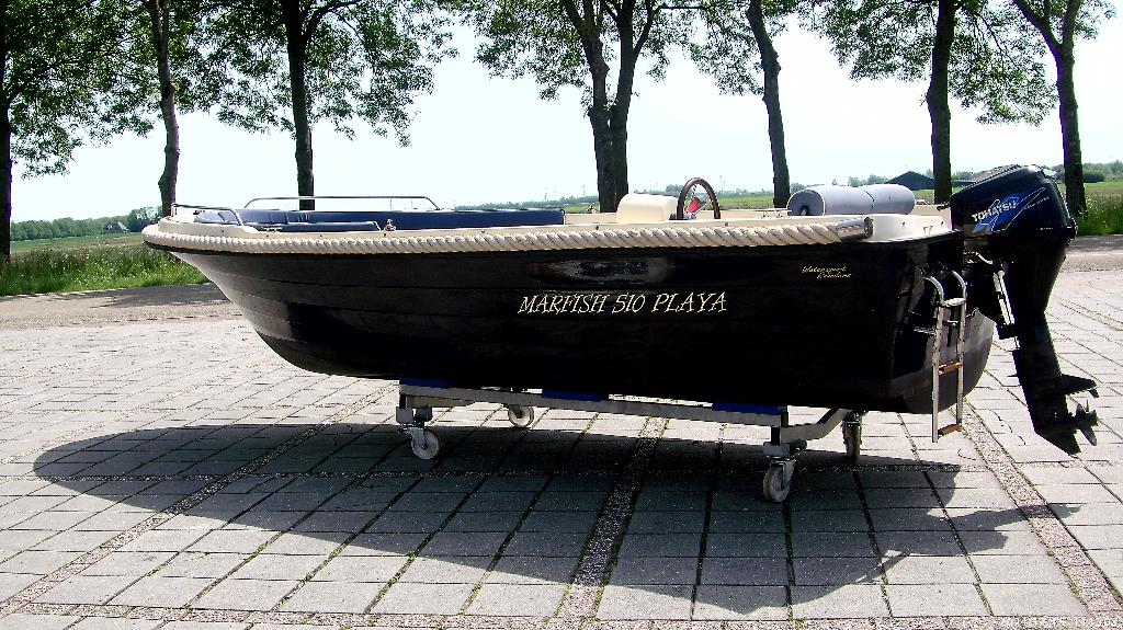 Marfish 510 Playa + Tohatsu MFS8A3, Ophalen, 8 pk, Gebruikt, Info@watersportreinders.nl
