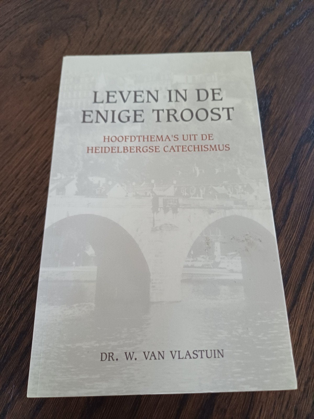 Leven in de enige troost - Dr. W. van Vlastuin, Boeken, Ophalen of Verzenden, Zo goed als nieuw, Dr. W. van Vlastuin, Christendom | Protestants
