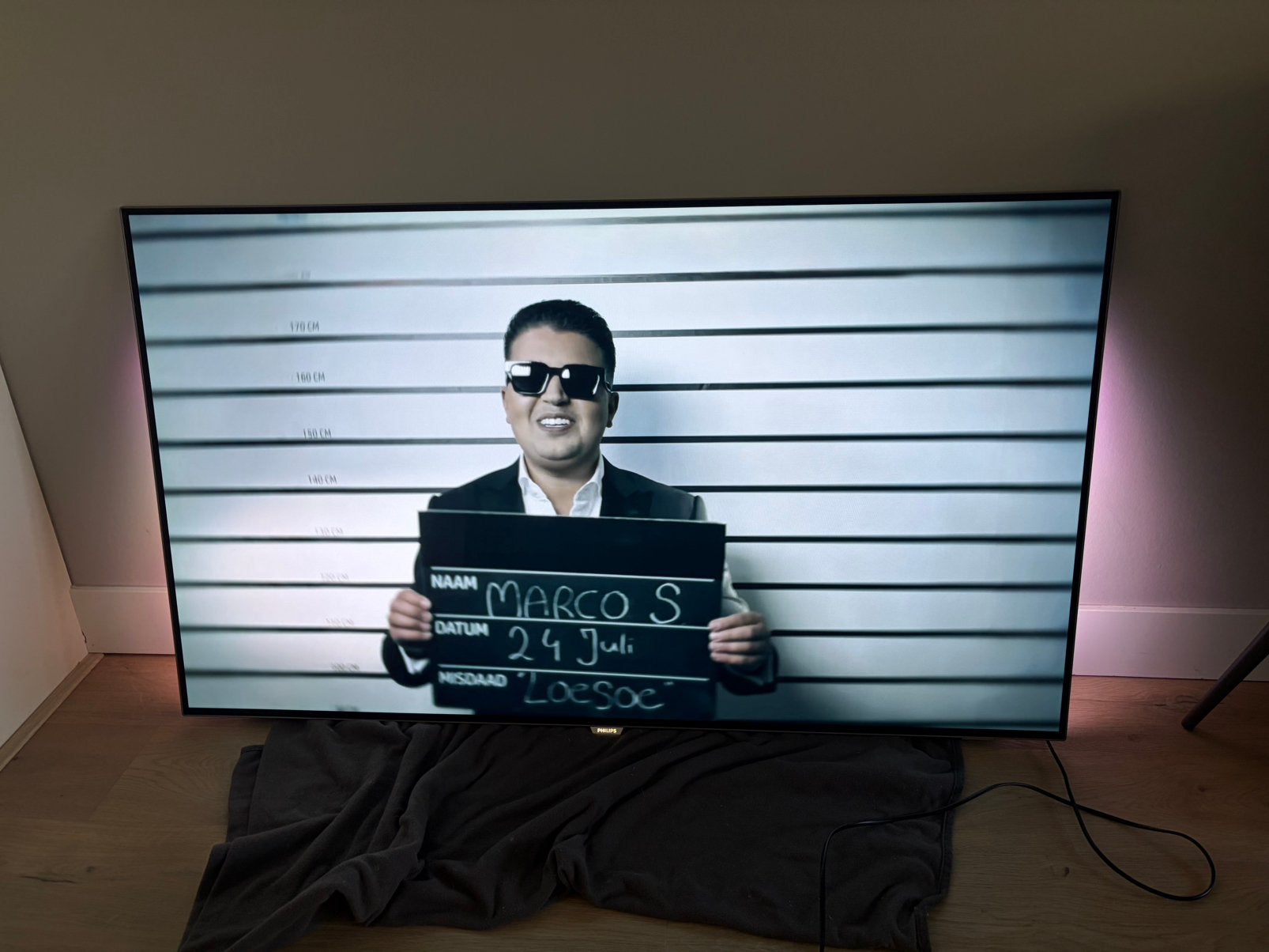 Philips 4K OLED 55 inch, 140 cm televisie., Ophalen, Philips, Gebruikt, 100 cm of meer