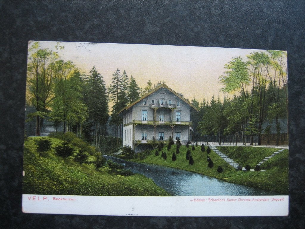 VELP Beekhuizen B 1906, Ophalen of Verzenden, Voor 1920, Gelderland
