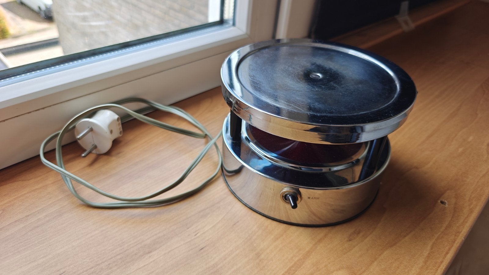 Warmhouder met rode lamp., Ophalen of Verzenden