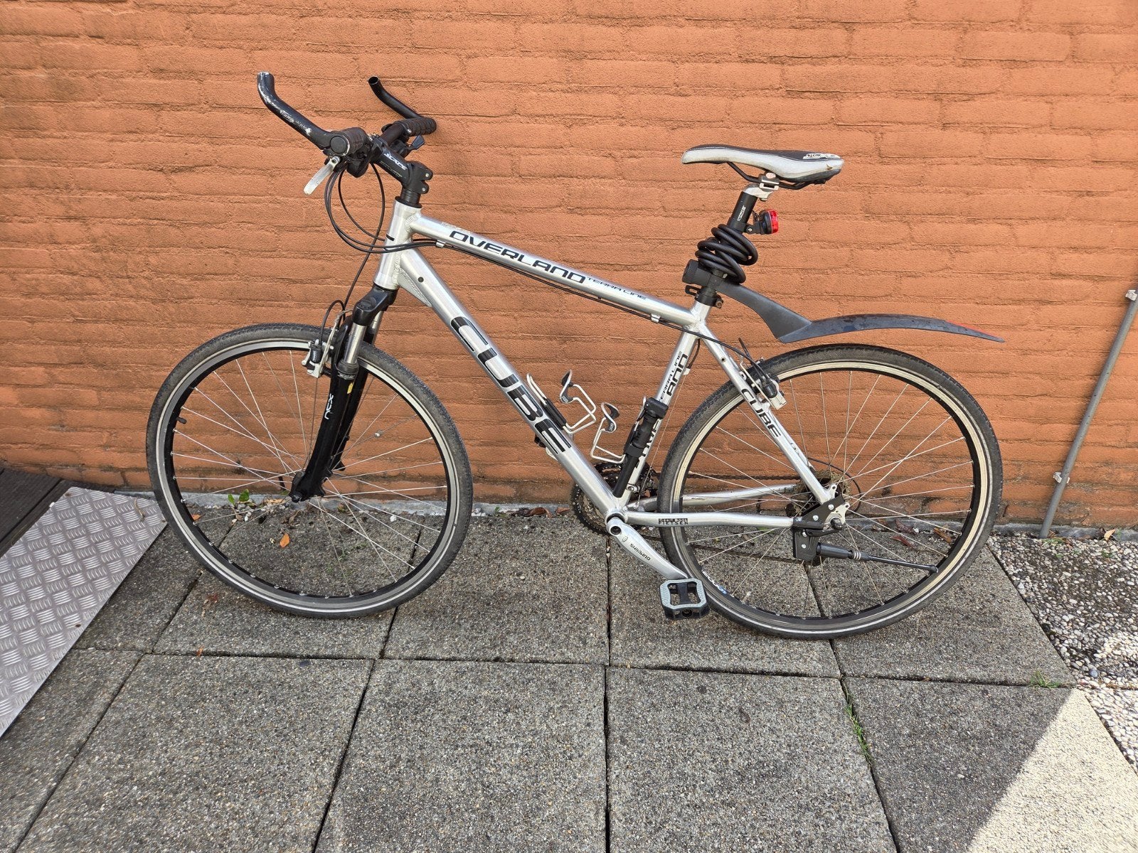 CUBE Overland Terra Line Hybride Fiets - Gebruikt, 28 inch, Gebruikt, Vering, Velgrem