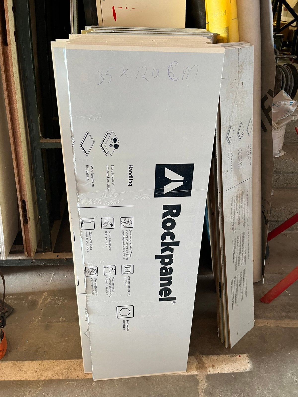 Rockpanel 6 mm, Doe-het-zelf en Verbouw, Ophalen, Nieuw