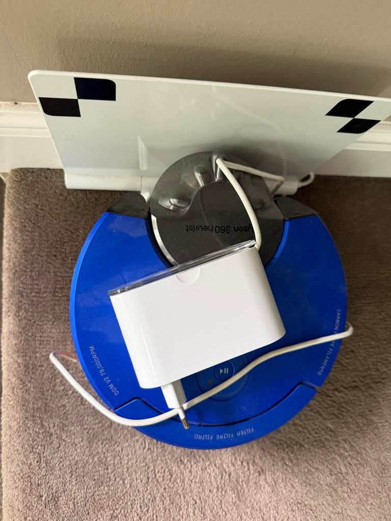 Dyson 360 Heurist Robotstofzuiger, Witgoed en Apparatuur, Stofzuigers, Gebruikt, Ophalen of Verzenden, Bedienbaar via app, Minder dan 1200 watt