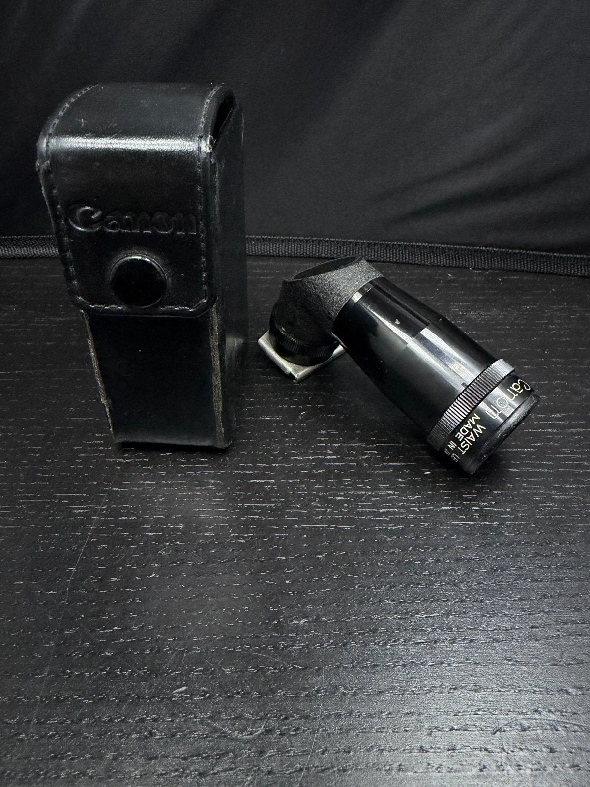 Vintage Canon Waist Level Viewer 2 met hoes, Overige typen, Ophalen of Verzenden, S, S