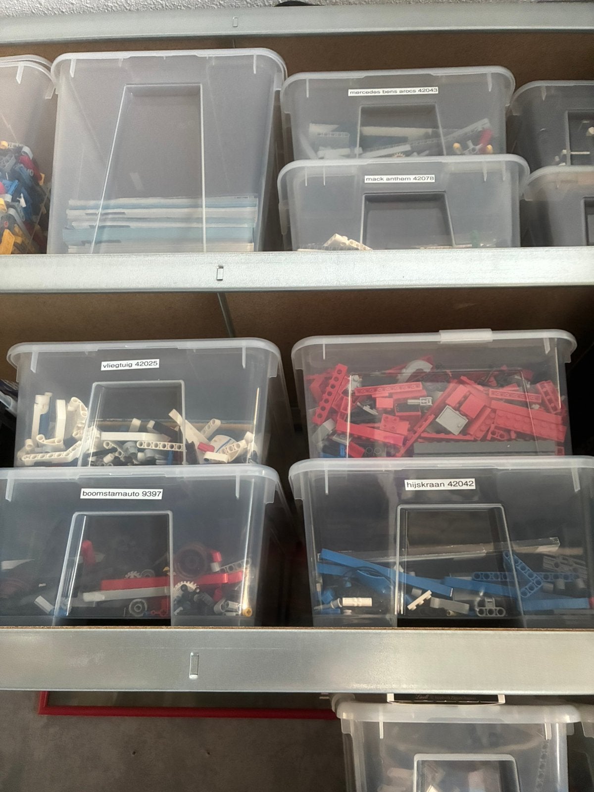 Te koop lego sets, Ophalen