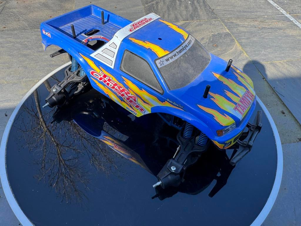 Tamiya Terra Crusher, Hobby en Vrije tijd, Modelbouw | Radiografisch | Auto's, Auto offroad, Ophalen of Verzenden, Zo goed als nieuw