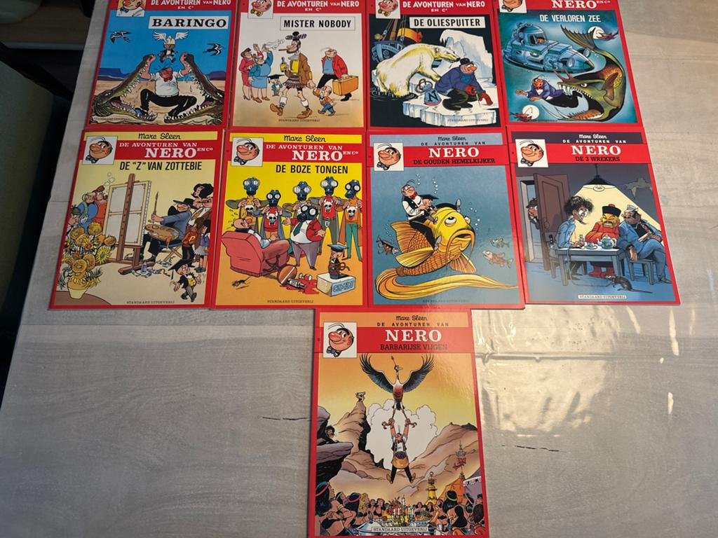 De avonturen van Nero en co.  9 stuks, Meerdere stripboeken, Ophalen of Verzenden, Zo goed als nieuw