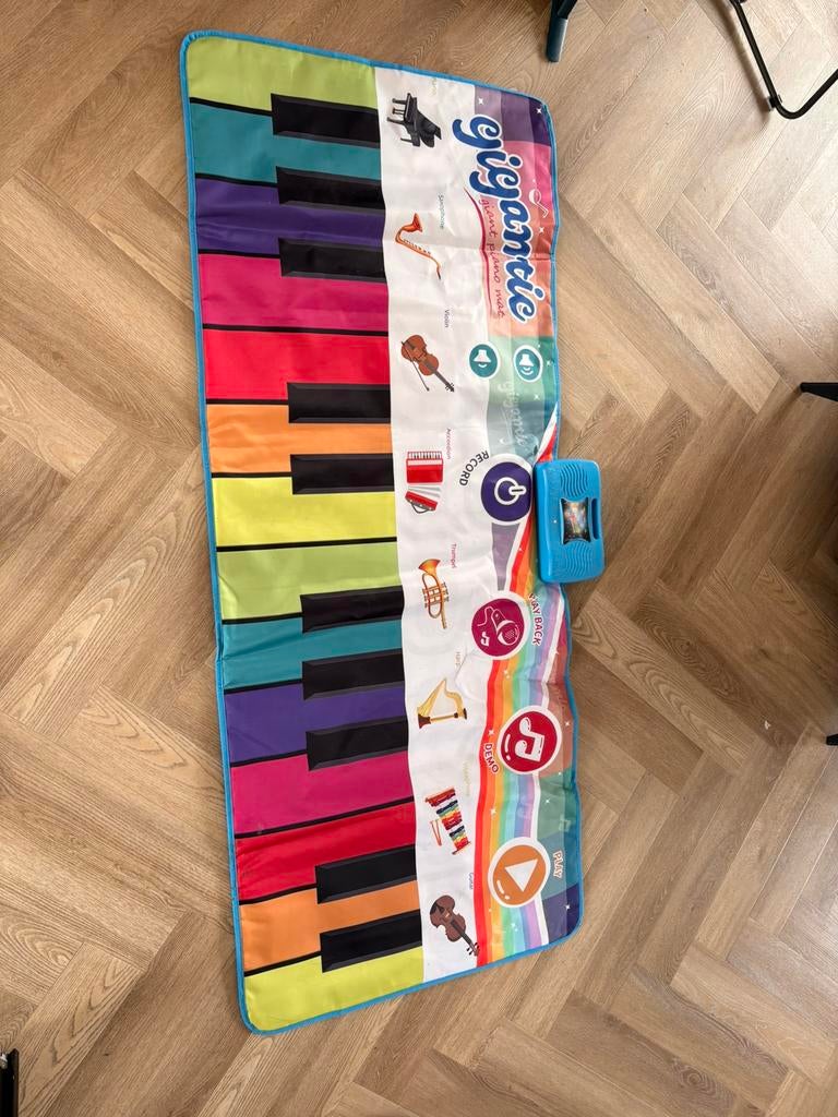 Piano/muziekmat, Kinderen en Baby's, Speelgoed | Educatief en Creatief, Ophalen, Zo goed als nieuw