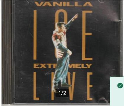 Vanilla Ice - Extremely Live, Cd's en Dvd's, Ophalen of Verzenden, 1985 tot 2000, Gebruikt